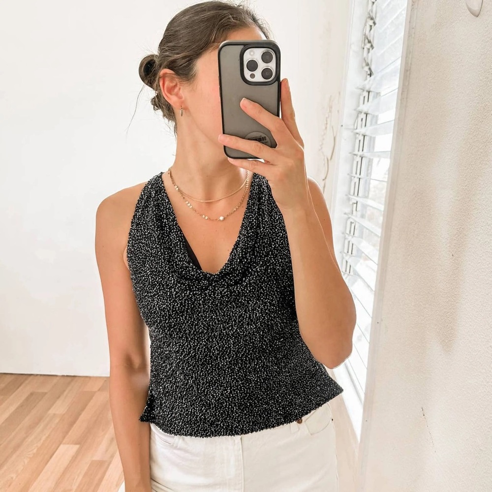 ✨Cecily Brown~Beaded Tank✨